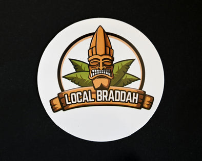 Local Braddah Sticker - Small