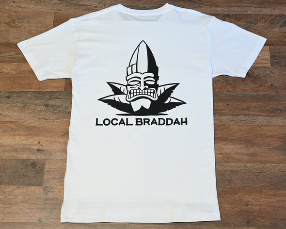 Local Braddah Unisex Tee - White